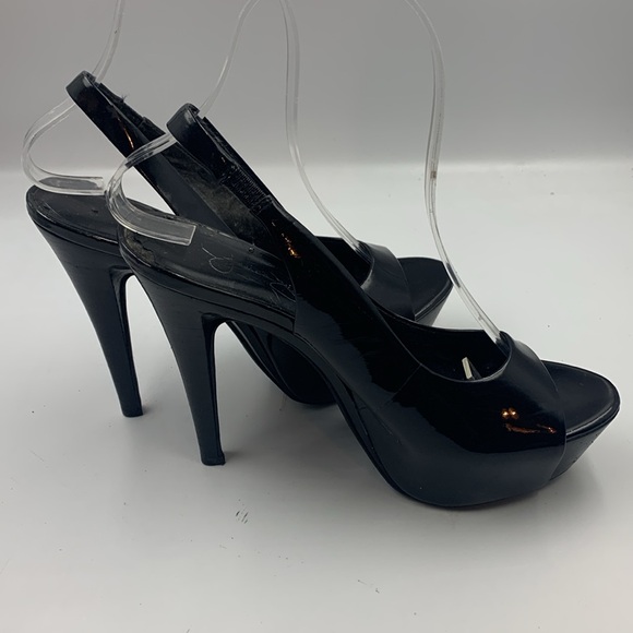 High heel slingback pumps. - Picture 2 of 4
